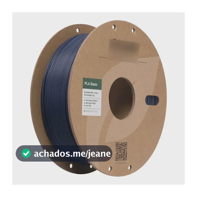 Filamento Pla Esun 1kg 1.75mm Azul Escuro Impressora 3d Azul-escuro