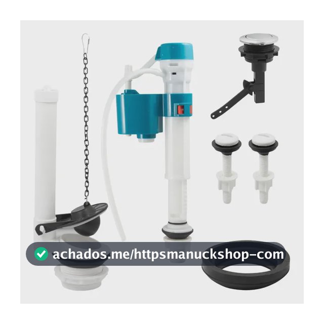 Kit Reparo Caixa Acoplada Completo Mecanismo Universal