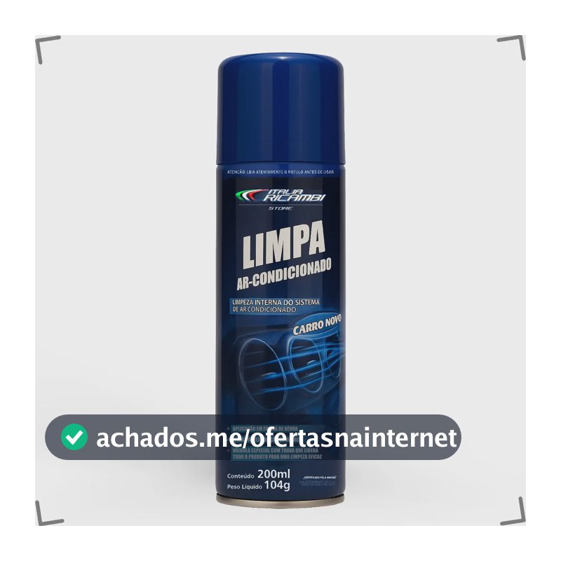 Limpa Ar Condicionado Higienização Carro Novo Spray