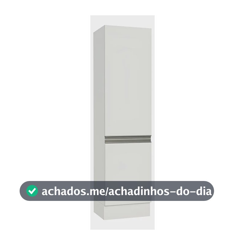 Paneleiro 100% Mdf 2 Portas Branco Smart Madesa G265000909