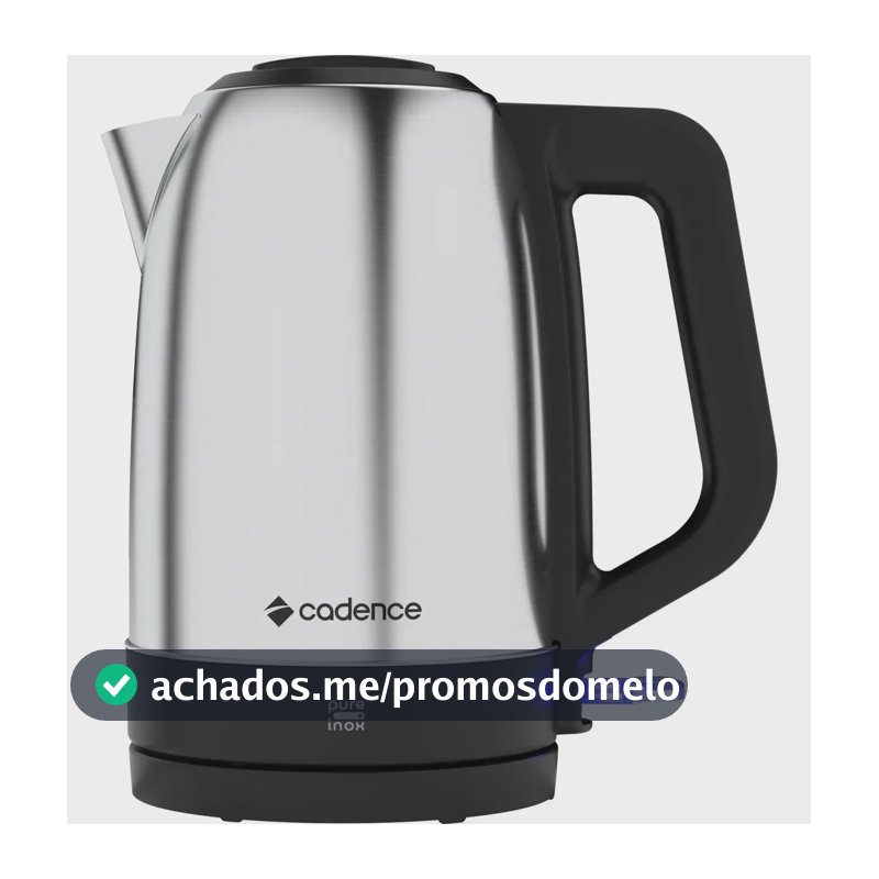 Chaleira Elétrica Cadence Cel810 Pure Inox 1,7 Litros