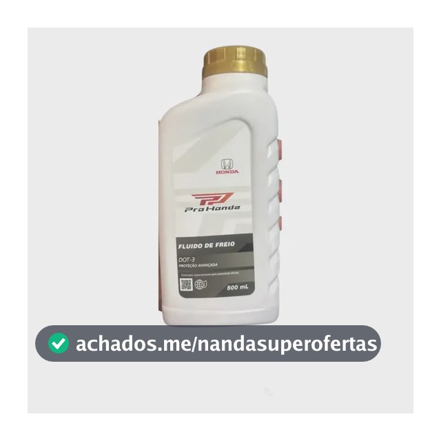 Fluido Freio Dot 3 Genuíno Honda 087989500BR