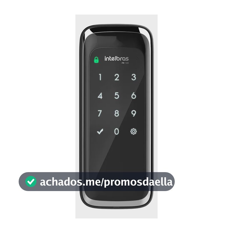 Fechadura Digital De Sobrepor Intelbras Fr 101