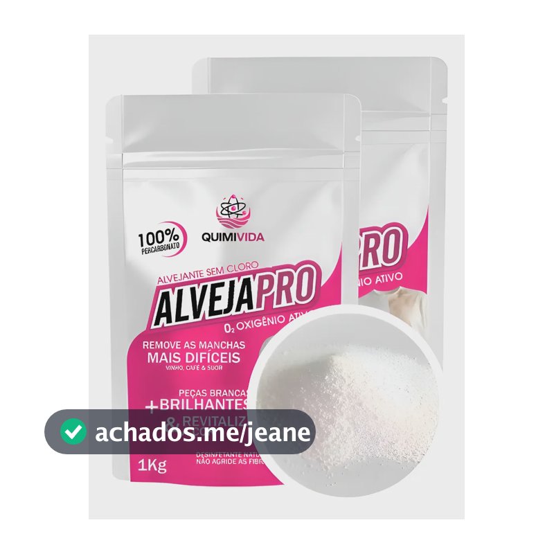 Percabonato De Sodio 2kg Clareador Removedor De Manchas Sn