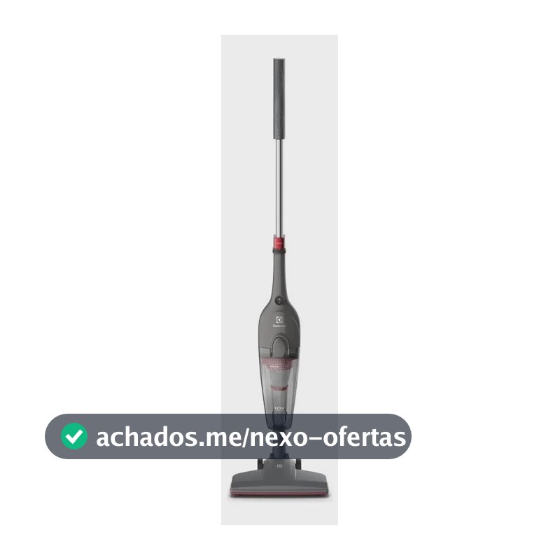 Aspirador de Pó Vertical Electrolux 1450W STK15 com Fio Portátil de Mão 2 em 1 e 1,6 Litros de capacidade com Filtro Hepa Cinza-escuro