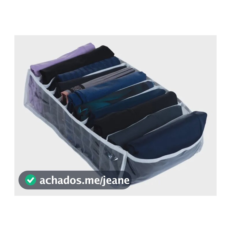 Kit 5 Colmeia Organizadora Verde Agua Enxovais M PVC 40x25x10 10 Divisórias