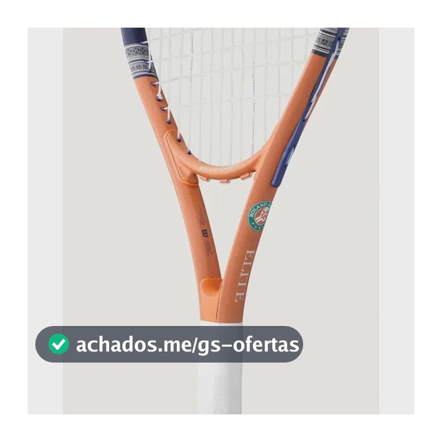 Raquete De Tênis Wilson Roland Garros Elite - Empunhadura L3 Terracota