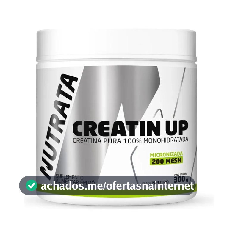 Creatina Nutrata Premium Creatin UP - 300g em pó Sem sabor x 300g