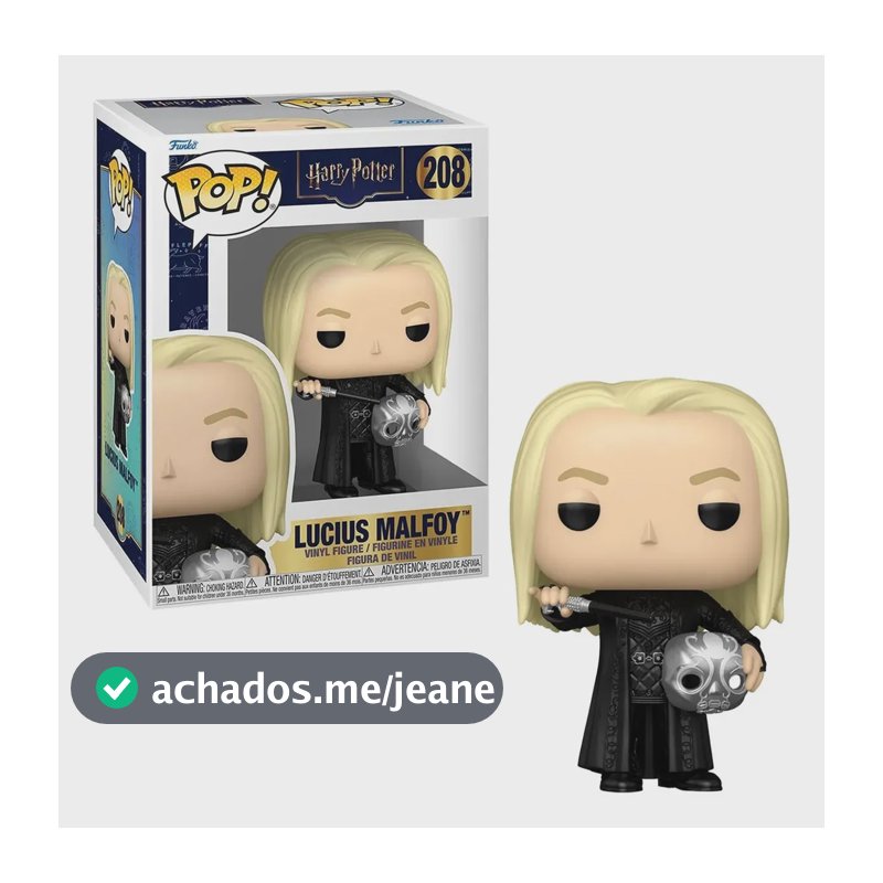 Rímel de Harry Potter Lucius Malfoy da Funko Pop Movies