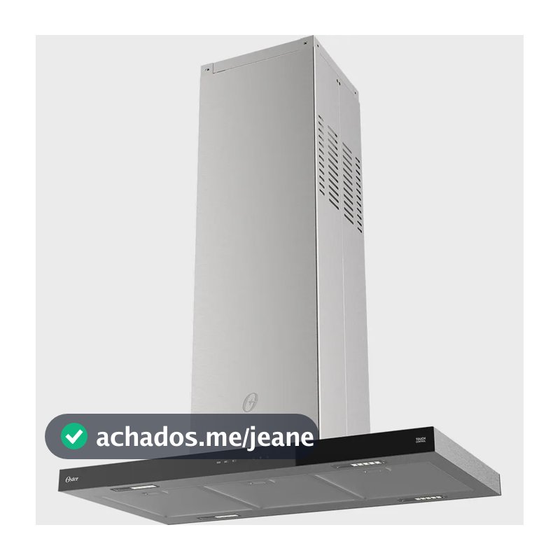 Coifa De Ilha Oster Inox Touch Control 90cm -