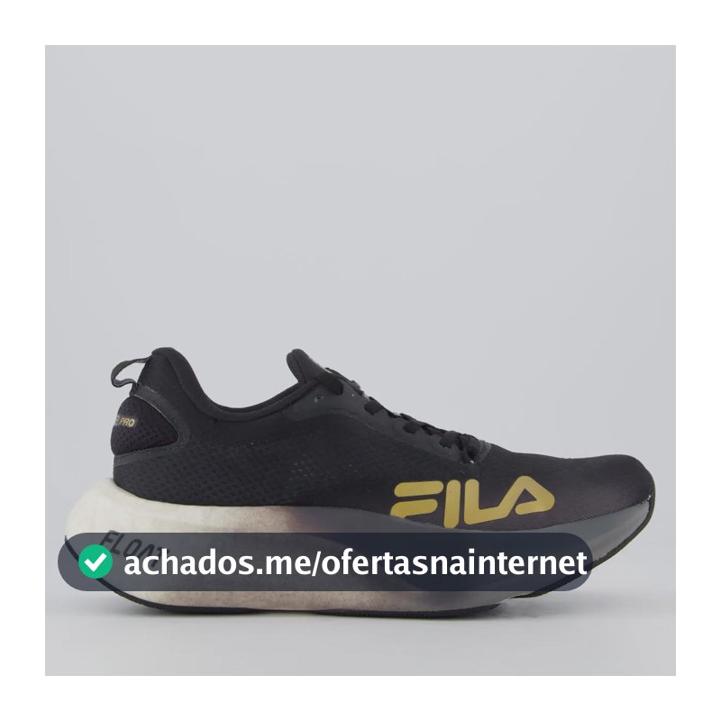 Tênis Fila Float Maxxi 2 Pro Feminino Preto E Grafite 35 Preto - 36 Br