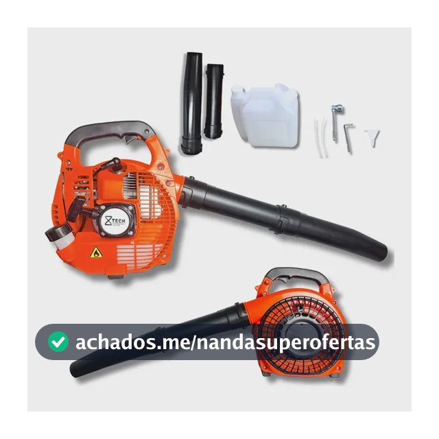 Soprador De Folhas Profissional A Gasolina 25,4cc 2 Tempos