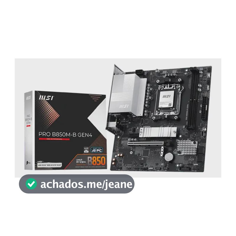 Placa-mãe MSI Pro B850m-b AM5