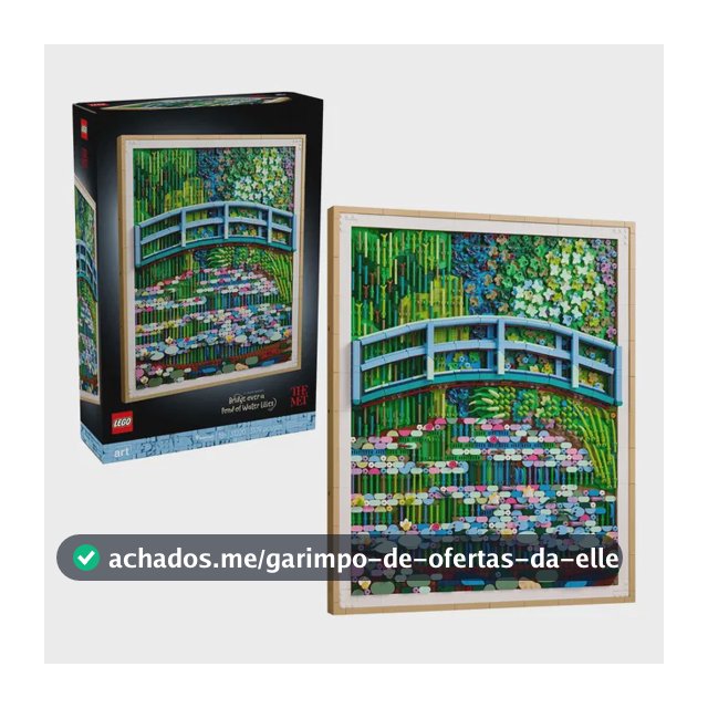 Lego 31220 Claude Monet Bridge Over A Pond Of Water Lilies 3179
