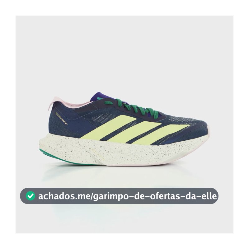 Tênis adidas Adizero Drive Rc Corrida Leve Energy Rods Azul Azul 39 Br