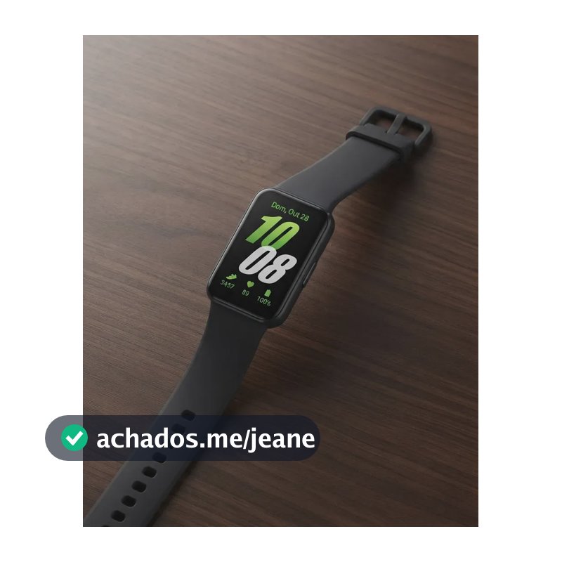 Smartwatch Samsung Galaxy Fit3 Display 1.6 Grafite