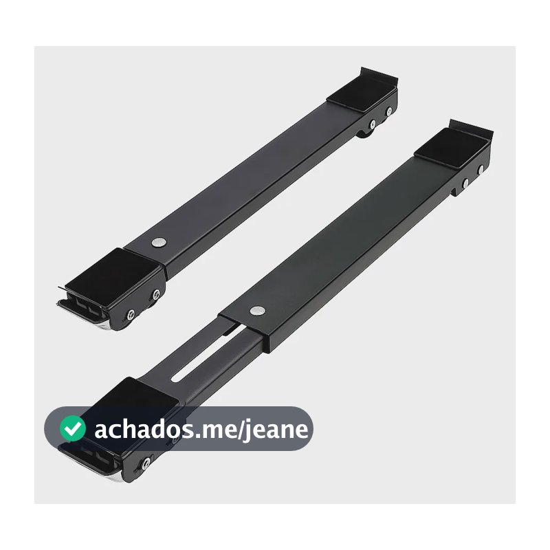 Base Suporte Com Rodinhas Ajustável Geladeira Fogão