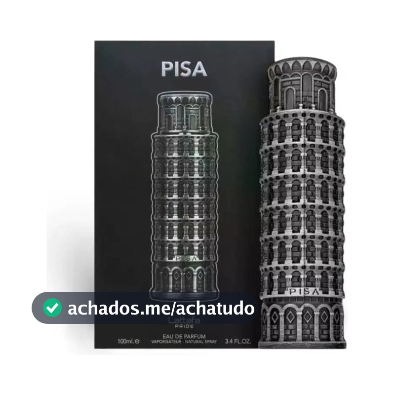 Perfume Árabe Fragrância Lattafa Pride Pisa Edp 100ml Original