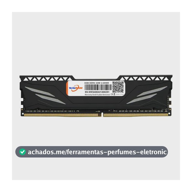 Memória Ram Ddr4 8 Gb 3200 Mhz Para Pc De Mesa Com Dissipador 1.5 V