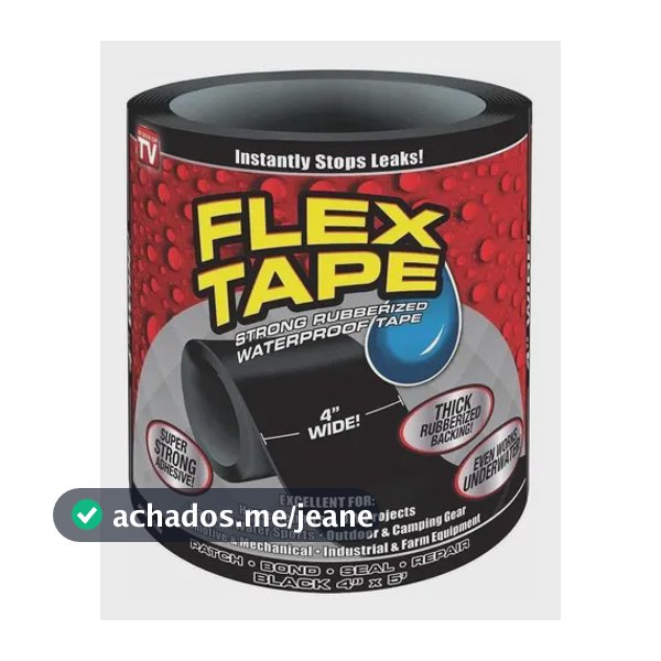 Fita Flex Tape Ultra Resistente À Prova D'água Industrial