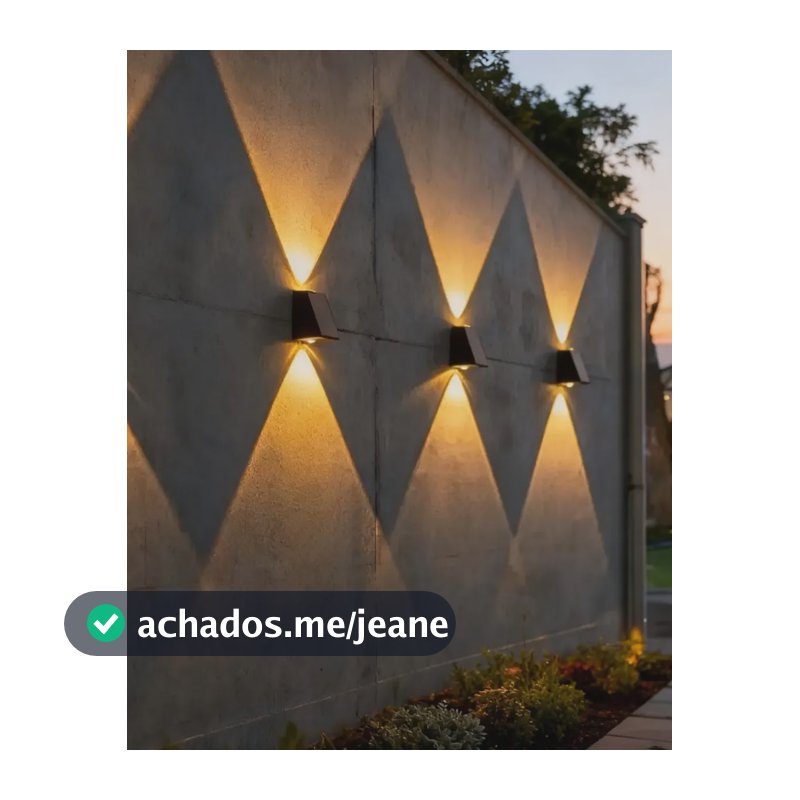 Iluminação Em Led Solar Arandela Para Corredor Super Forte Solar 3000 K