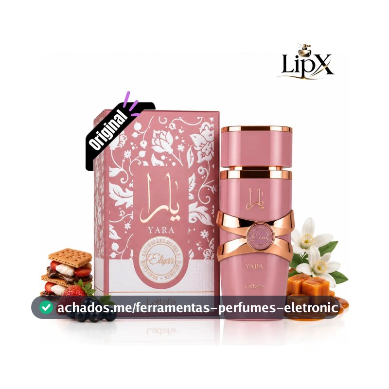 Perfume Arabe Yara Elixir Feminino Eau De Parfum 100ml Lipx