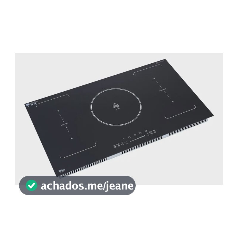 Cooktop De Indução Philco 5Q Pct05ifp Preto 220v