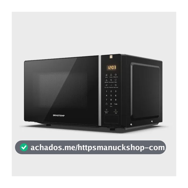 Micro-ondas Brastemp 23 Litros Multi Preparos - BMS23A