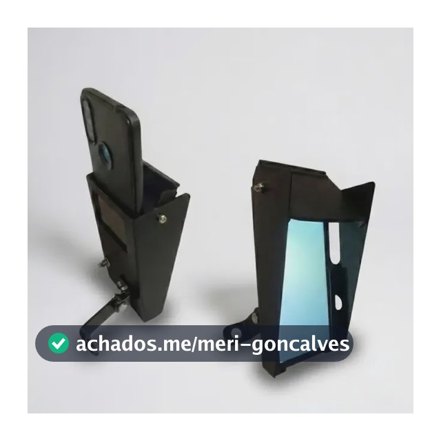 Suporte Celular Anti Furto Shade Visor Para Moto Preto