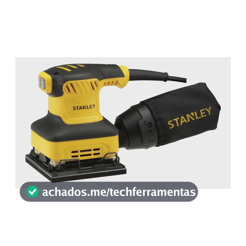 Lixadeira Orbital Profissional Stanley 240W 16000OPM SS24-BR