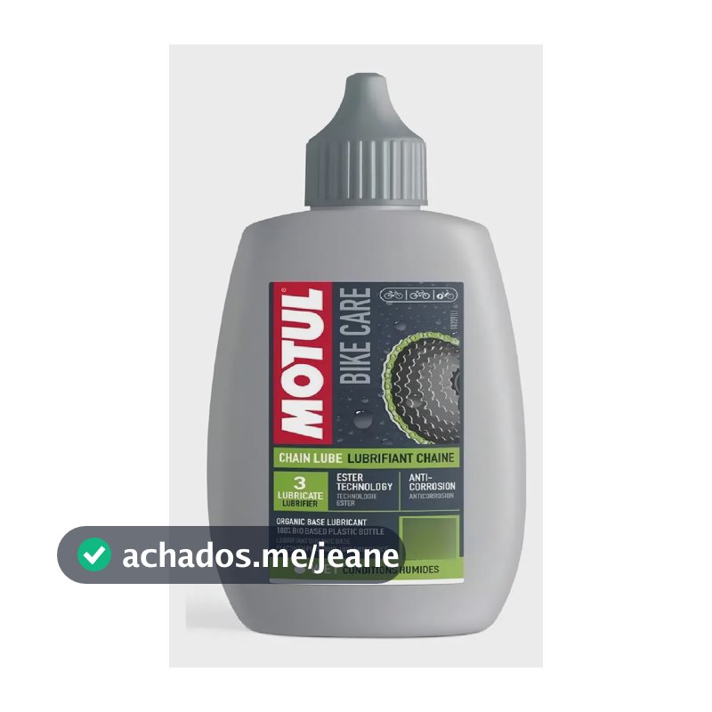 Óleo Lubrificante Corrente Bicicleta Motul - Úmido 100 Ml