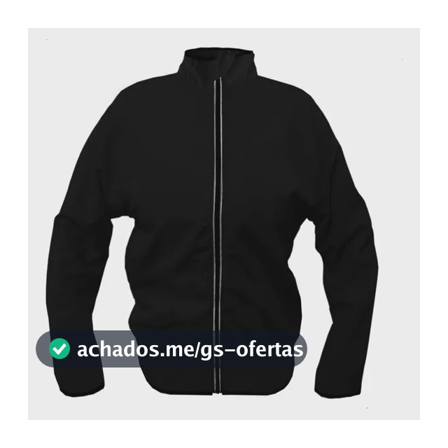 Jaqueta Corta Vento Refletiva Ciclismo Repele Agua Unissex