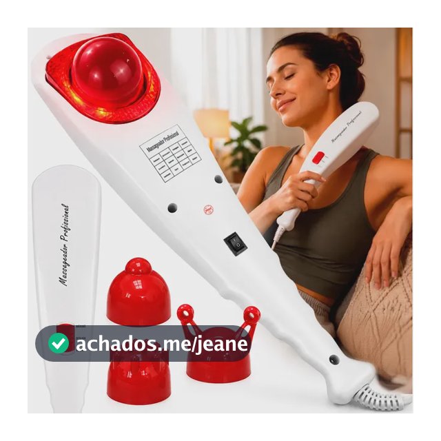 Massageador Infravermelho Elétrico Profissional Fisioterapia