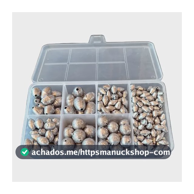 Chumbada Para Pesca Com Estojo