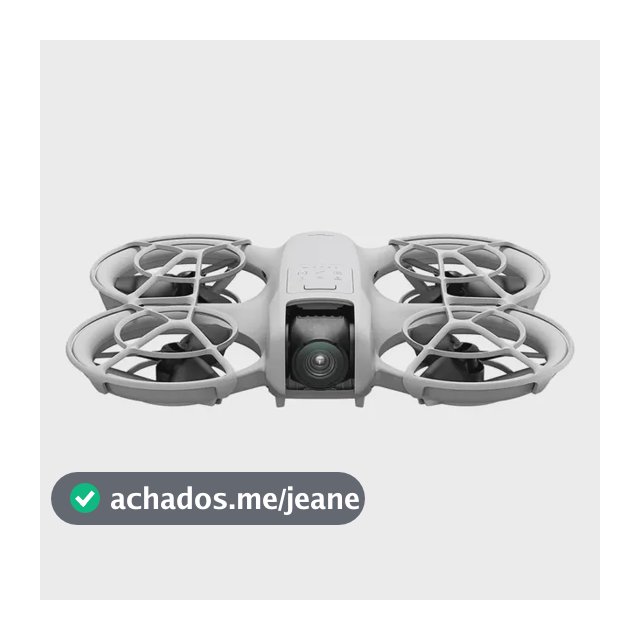 Drone Dji Neo Standard Com Câmera 4k E Gps Cinza