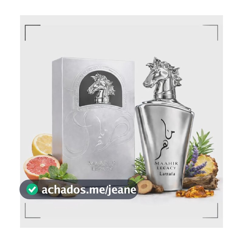 Maahir Legacy Prata Lattafa Eau De Parfum 100ml Original