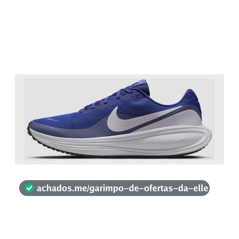 Tênis Nike Revolution 8 Masculino Azul Escuro/branco 40 Br