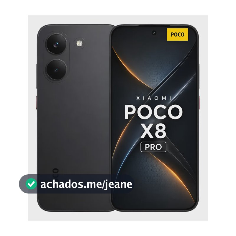 Xiaomi Poco X8 Pro 512gb 12gb Ram Amoled Ip68 Nfc 5g Global Preto