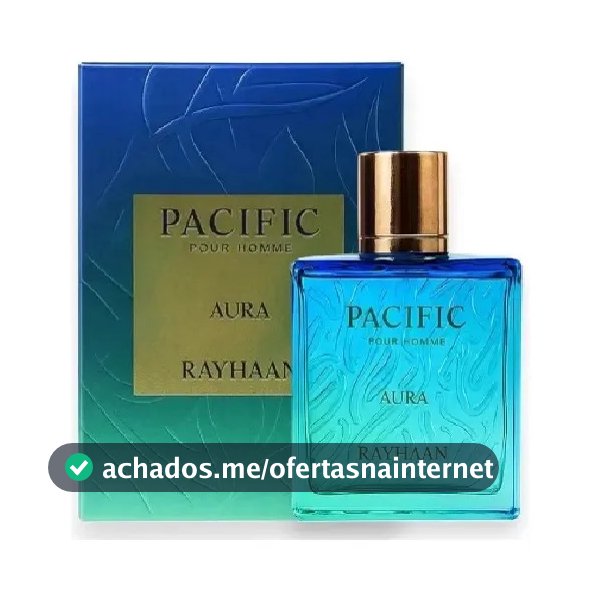 Perfume Árabe Rayhaan Pacific Aura Eau De Parfum 100 Ml