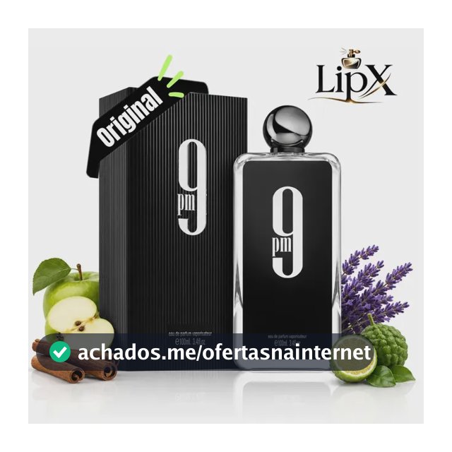 Perfume Árabe 9pm Afnan Masculino 100ML