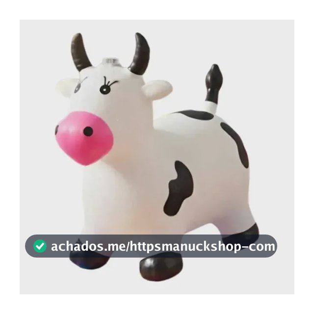 Cavalinho Upa Upa Pula Pula Musica Brinquedo Infantil Pocotó Vaquinha Branca