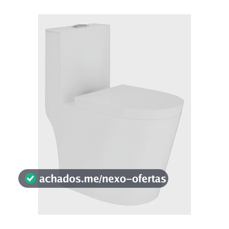 Vaso Sanitário Tubrax Monobloco Vab0003 Branco Branco