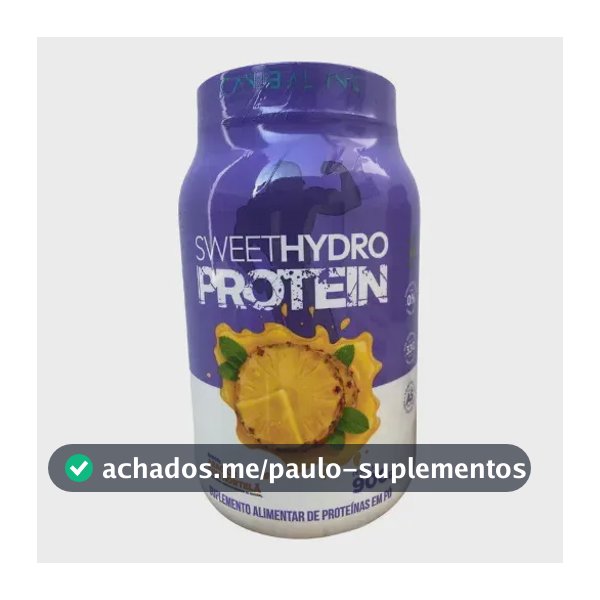 Sweethydro Protein 900g Canibal Inc 33g Proteina Abacaxi Com Hortelã