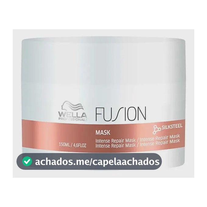 Máscara De Reparação Wella Professionals Fusion 150ml