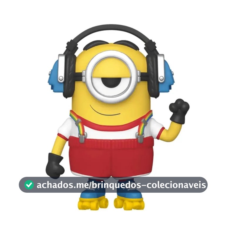 Boneco Funko Pop! Minions 2 - Stuart de Patins