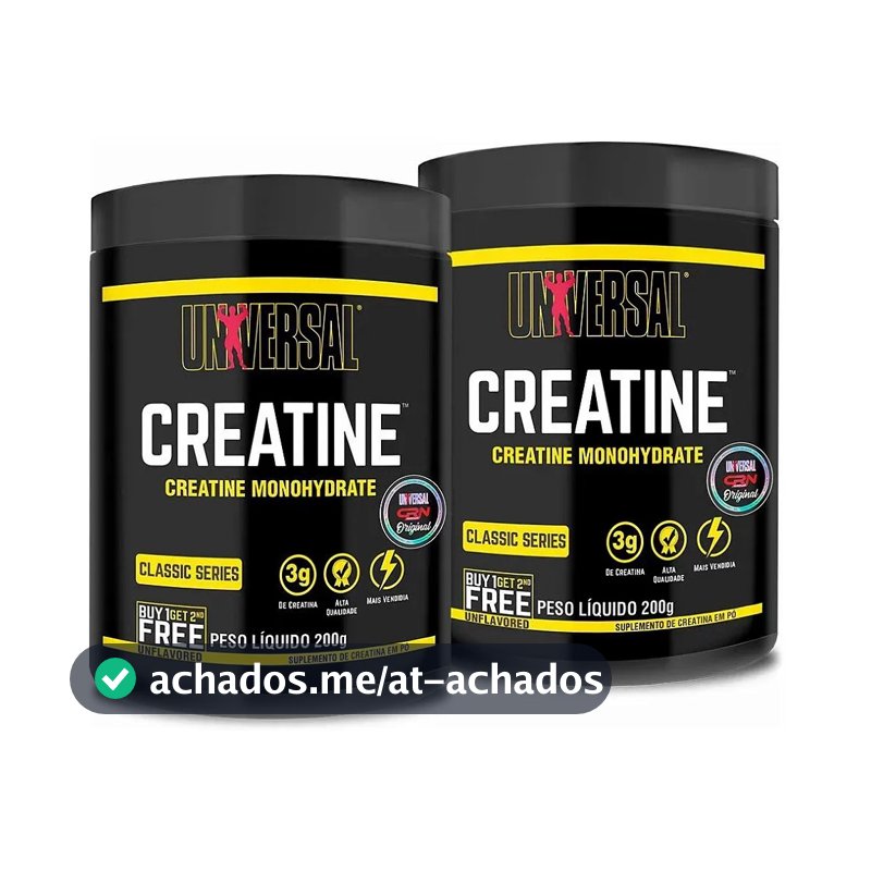 Suplemento Em Pó Universal Combo Creatina 400g (200g+200g) Universal Nutrition