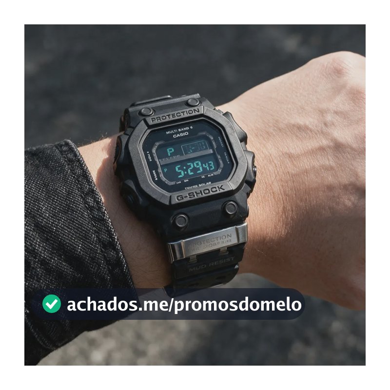 Relógio Casio Masculino  G-shock Gx 566 Robusto Esportivo Preto