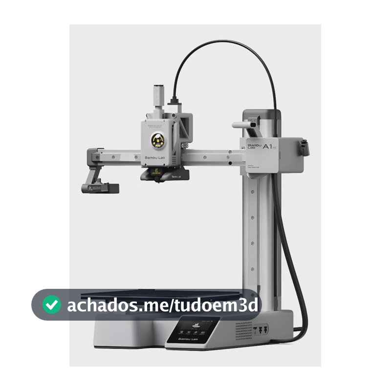 Impressora 3d Bambu Lab A1 Mini Sem Ams + Suporte E Assisten 127/220v Cinza