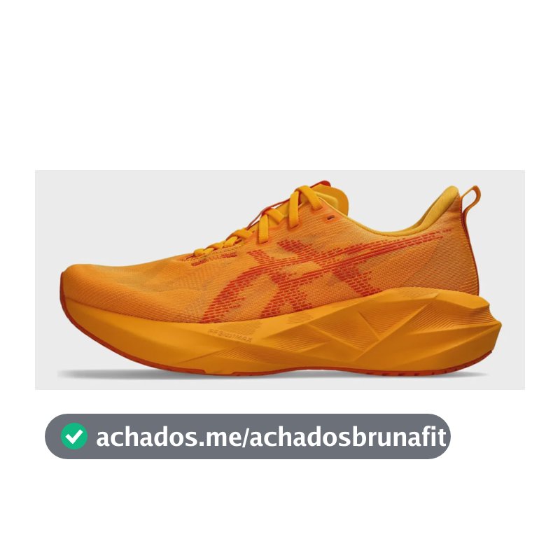 Tênis Asics Novablast 5 - Masculino - Laranja/amarelo Laranja 43 Br