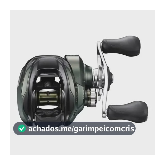 Carretilha De Pesca Shimano Curado M Xg Verde Direito